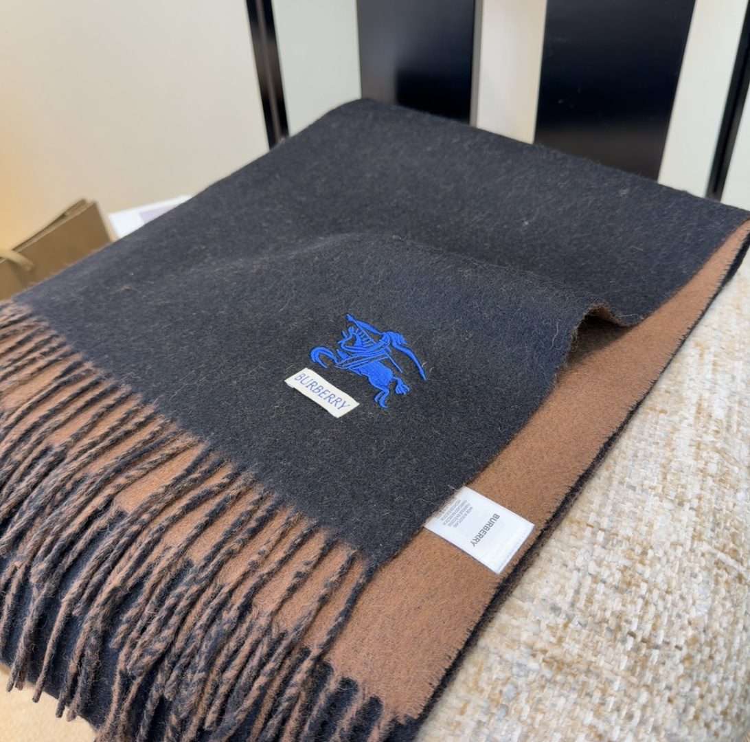 Scarf🧣Top cashmere version🧣【▪️Family benefits are coming! ! Burberry high-end heavyweight men