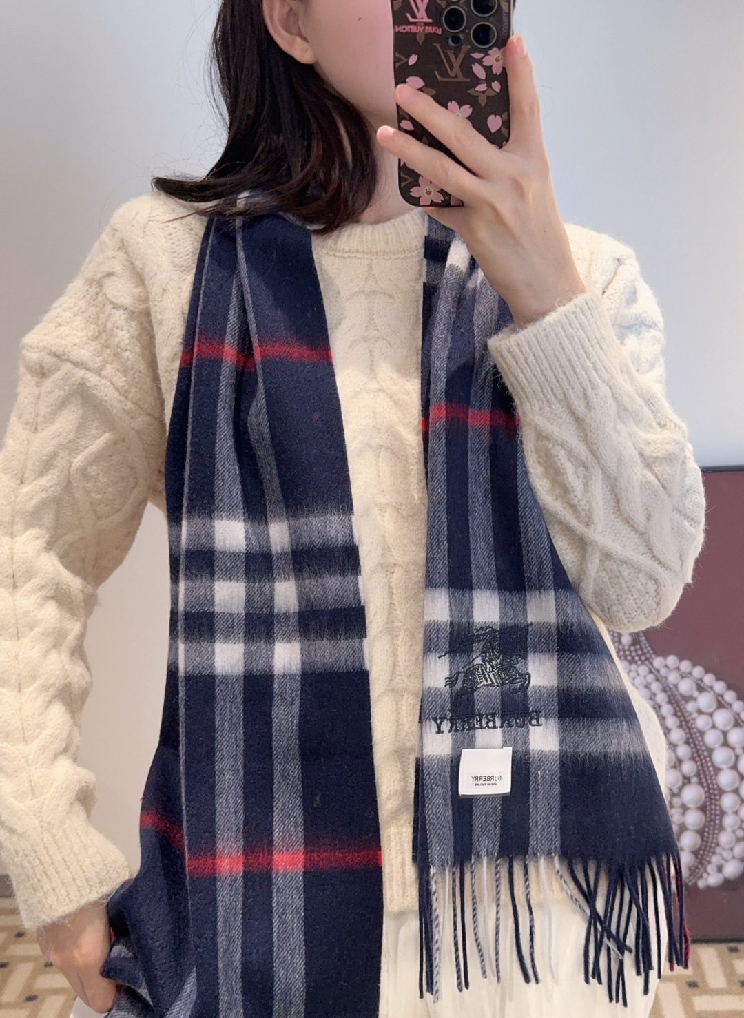 Scarf🧣The top version can be compared🧣 0.00B home. 【Men's and women's scarves】Praise for yourself and keep it for yourself, rare