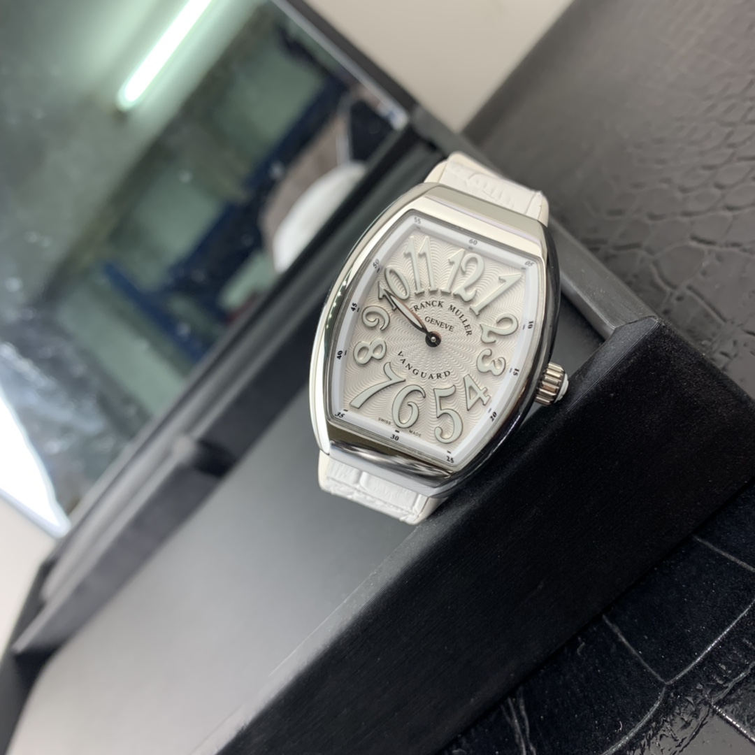 Royal real shot FM Frank women's watch all white color