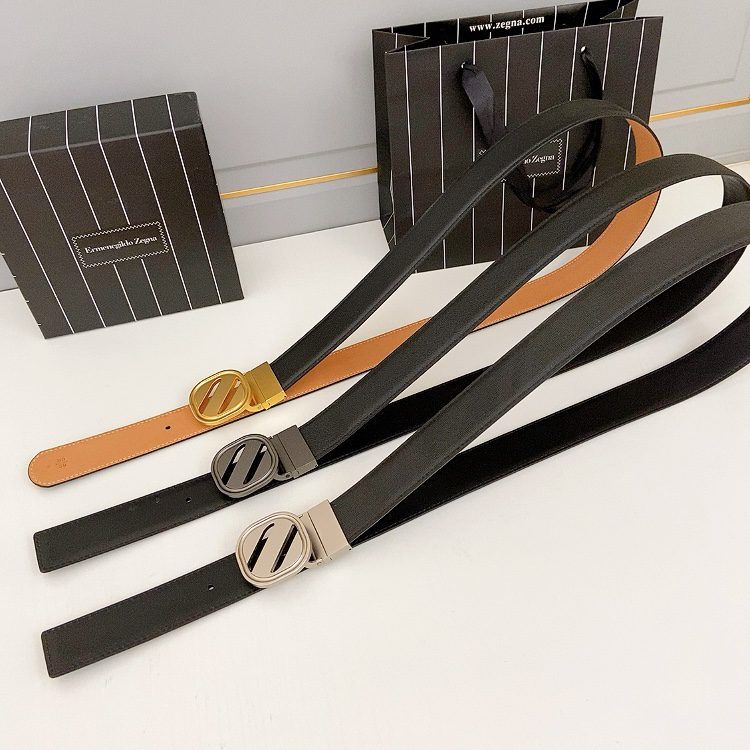 Belt P ErmenegildoZegna, adjustable length, pure