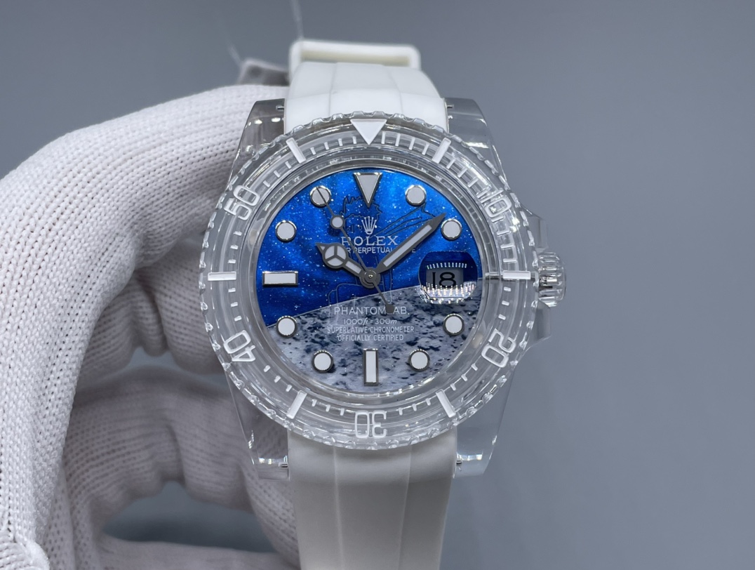 21 new PHANTOMLAB&ROLEX joint masterpiece crystal series watches are coming!