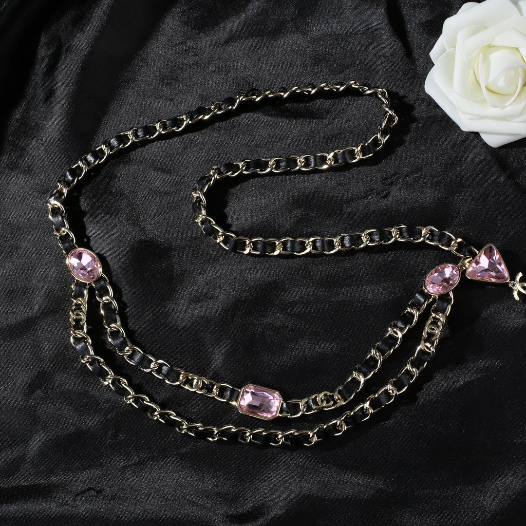 p Xiaoxiang Chanel new product letter waist chain purchasing agent level one to one quality fragrance