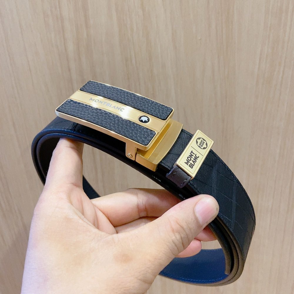 Belt cm Selected SFUMATO series leather goods Montblanc Meisterstück