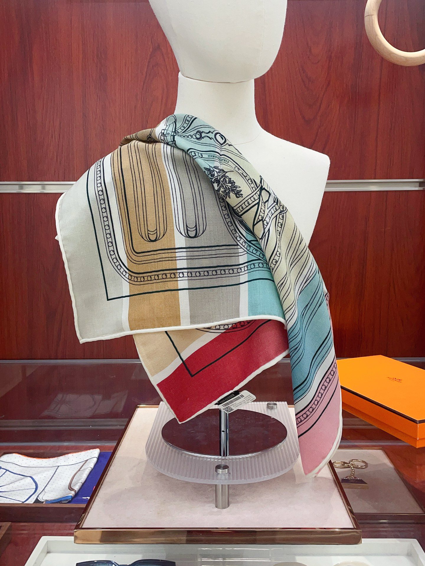 Scarf🧣Top cashmere version🧣 p [silk wool style, double-sided same color] new product H family [grand celebration