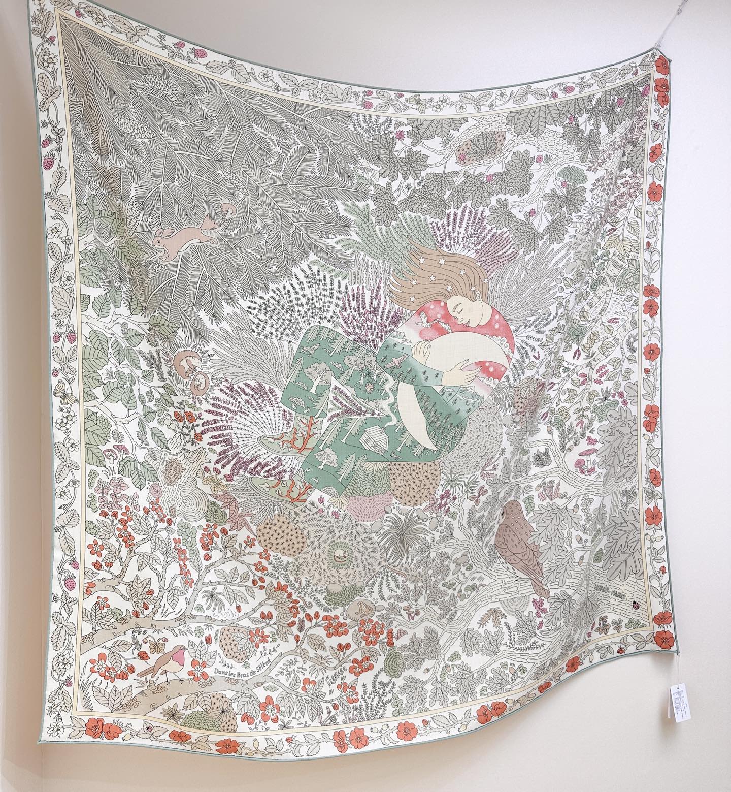 Scarf🧣Top cashmere version🧣 0 New [Double-sided same color] HERMES