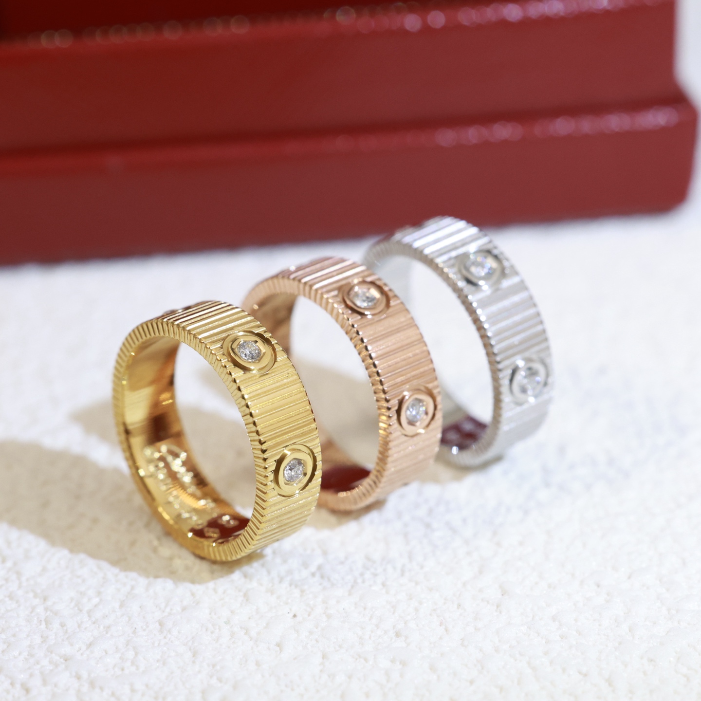 p55 6 diamond CNC version Cartie.Cartier ring LOVE latest model lo