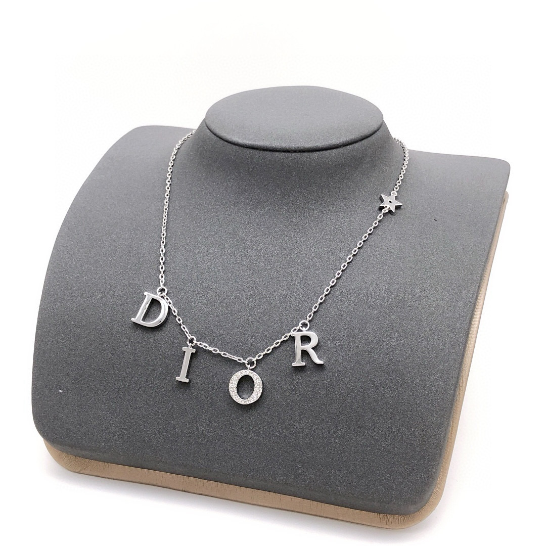 p50 number DXL0027 [dio’s latest letter necklace silver]