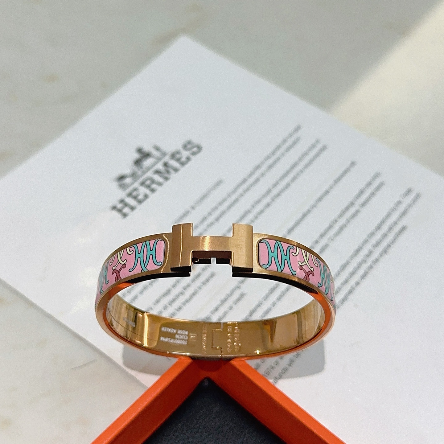 Hermes bracelet ️original customized bracelet, enamel craftsmanshi is too challenging